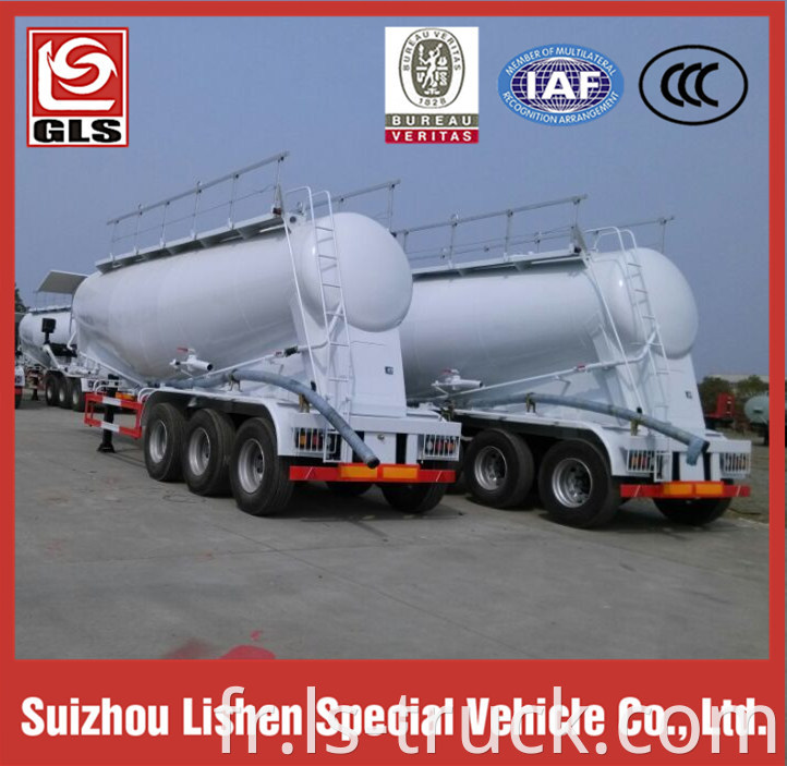 Bulk Cement Tank Semi Trailer,Bulk Powder Truck Trailer for Sale